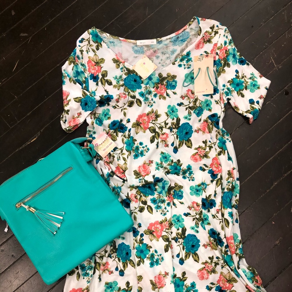 Reb & J Floral dress